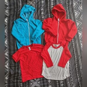 4 tops size 6 American Apperal NWNT